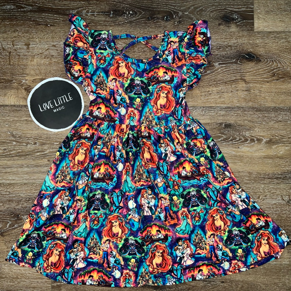 Little Mermaid inspired Dress